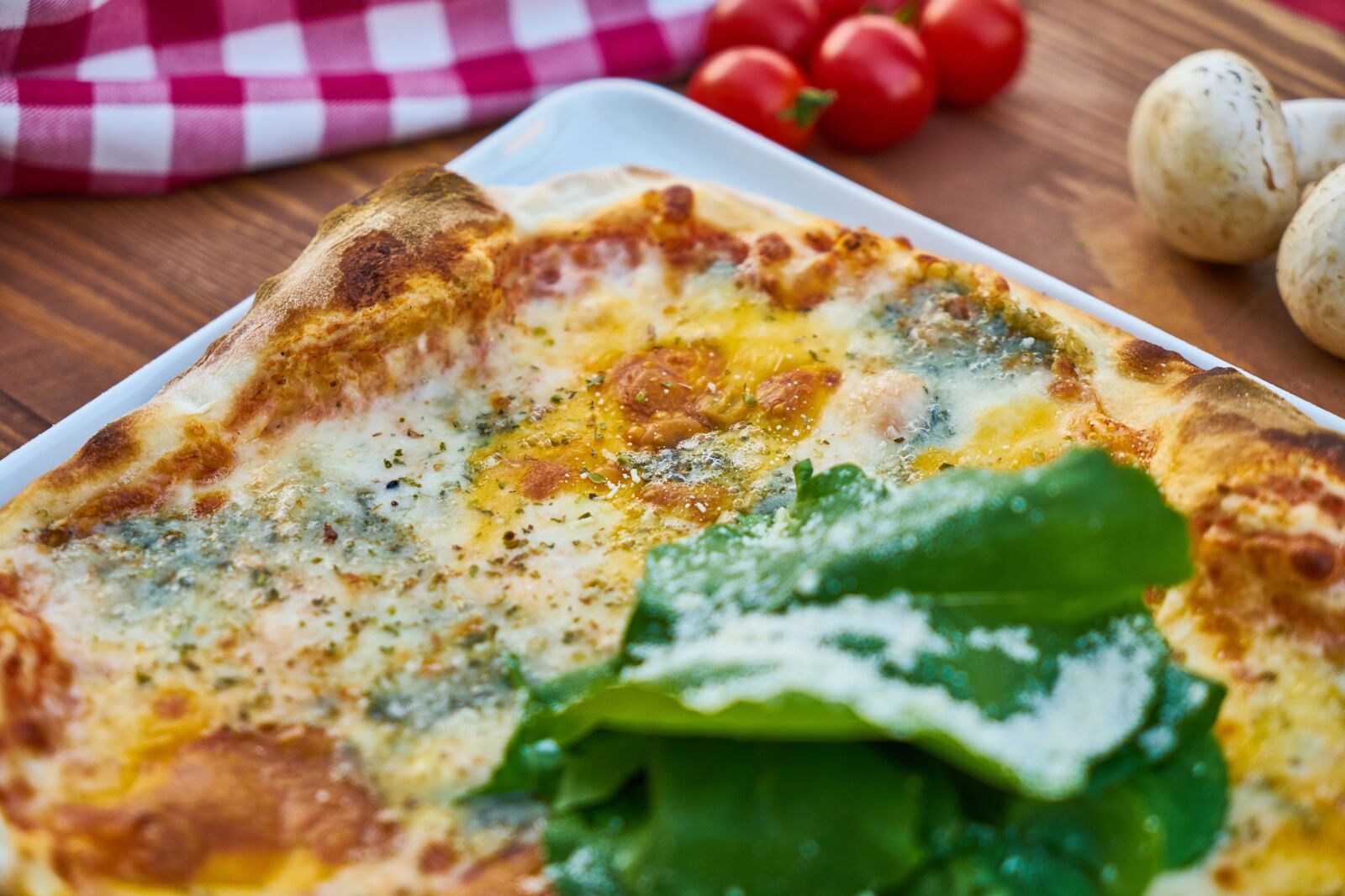 Sony a7R II sample photo. Pizza, dough, hot photography