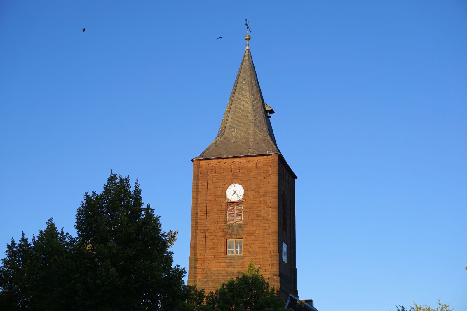 Sony a6000 sample photo. Church, tower, building photography