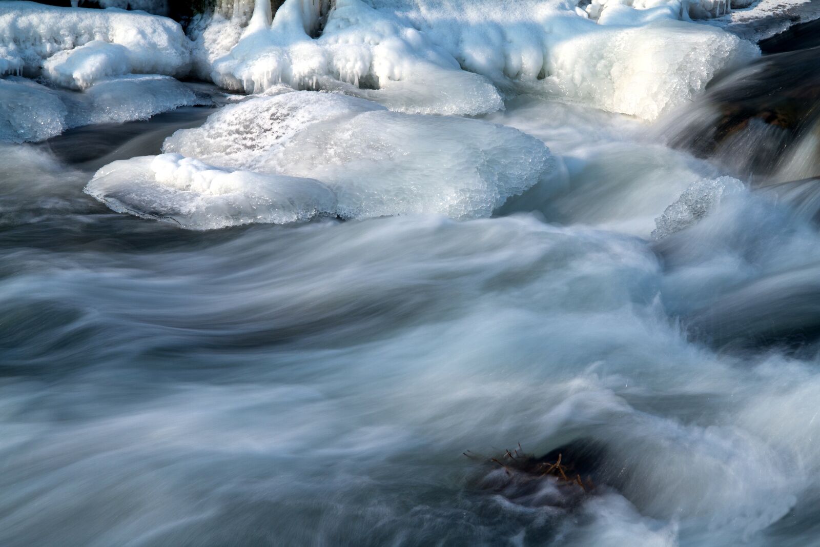 Canon EOS 7D sample photo. Ice on the saale photography