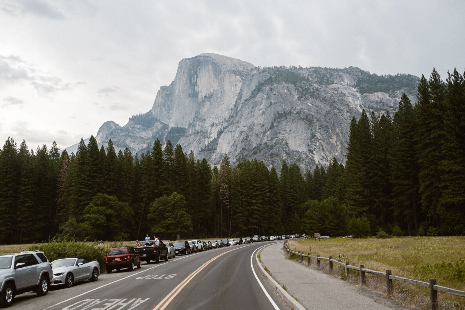 Nikon D750 sample photo. Yosemite, half dome, nature photography