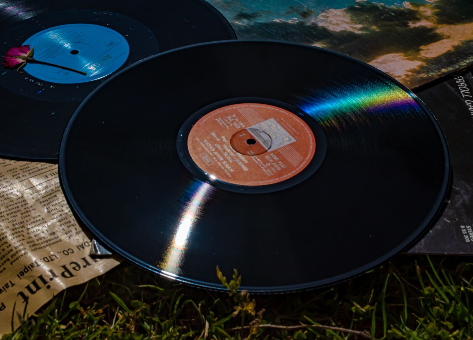 Nikon D5600 sample photo. Vinyl, old records, music photography
