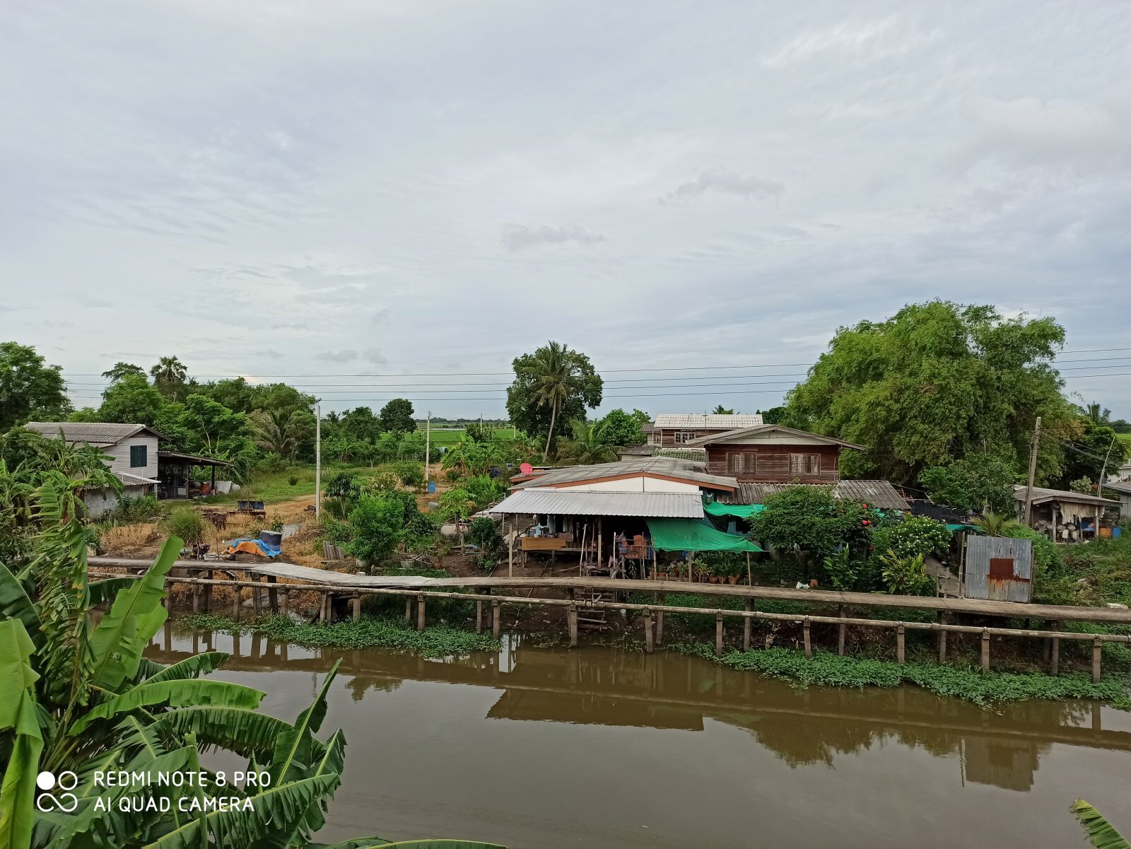 Xiaomi Redmi Note 8 Pro sample photo. Canal, home, view photography