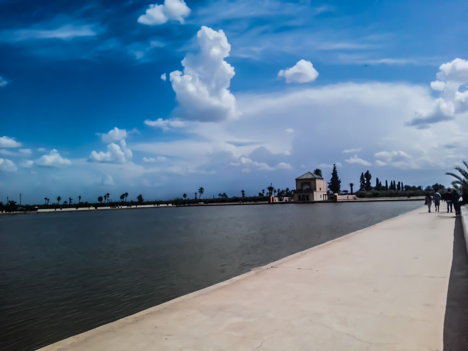 HUAWEI P8 Lite sample photo. Blue, sky, blue, water photography