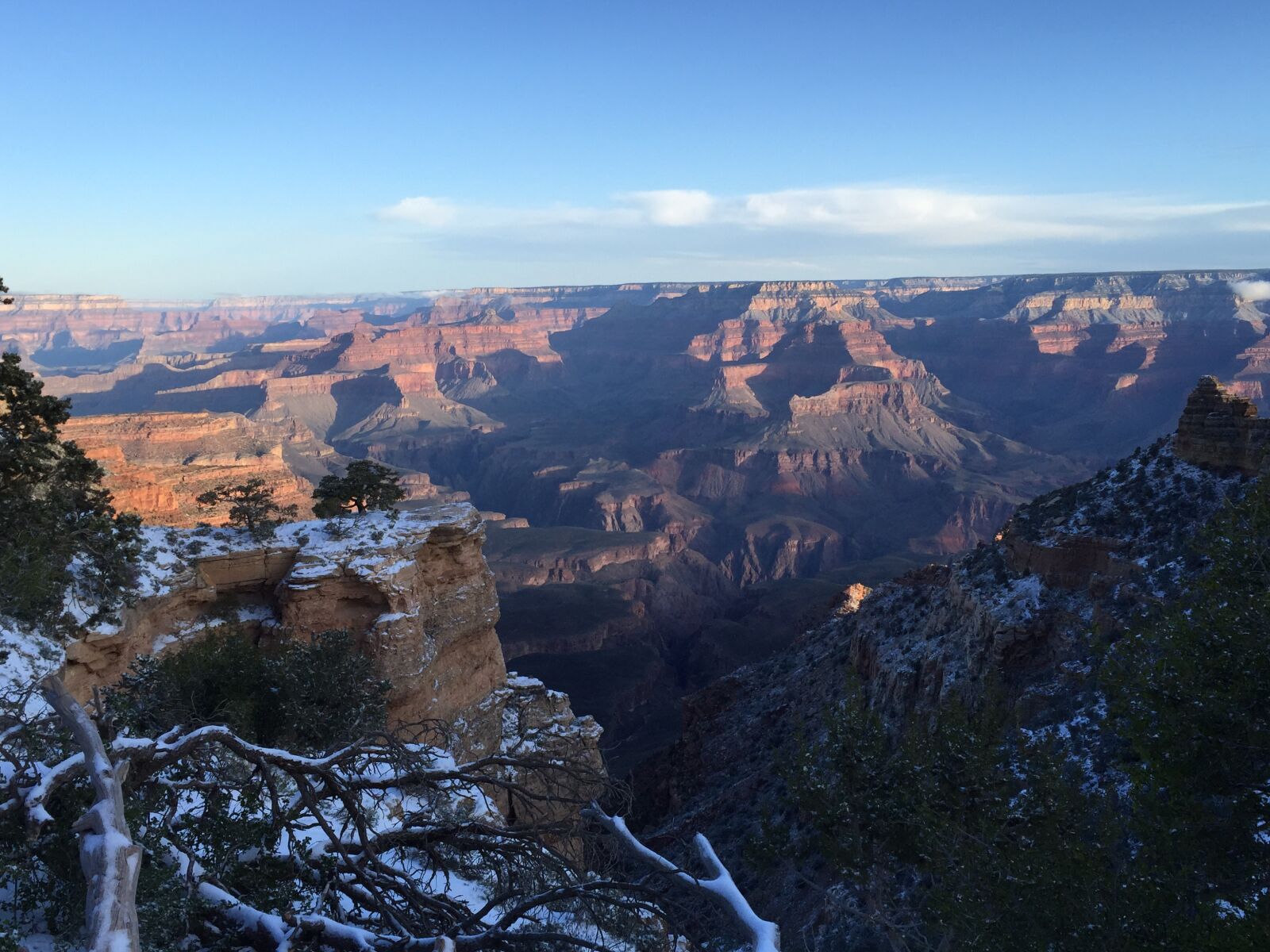 iPhone 6 back camera 4.15mm f/2.2 sample photo. Grand canyon, hiking, nature photography