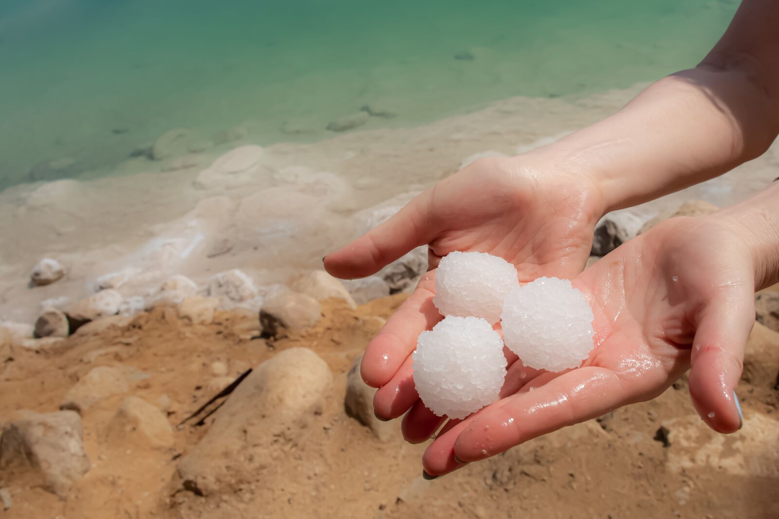Nikon D5600 sample photo. Salt, beach, i love photography