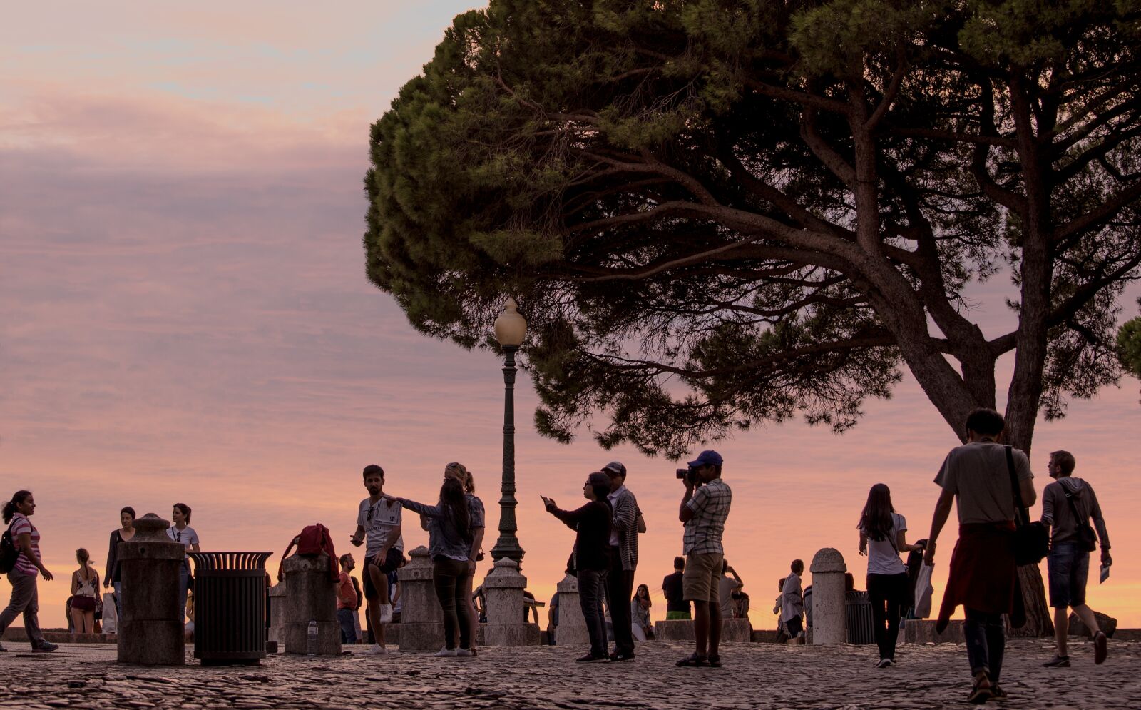 Nikon D610 sample photo. Tourists, lisbon, background photography