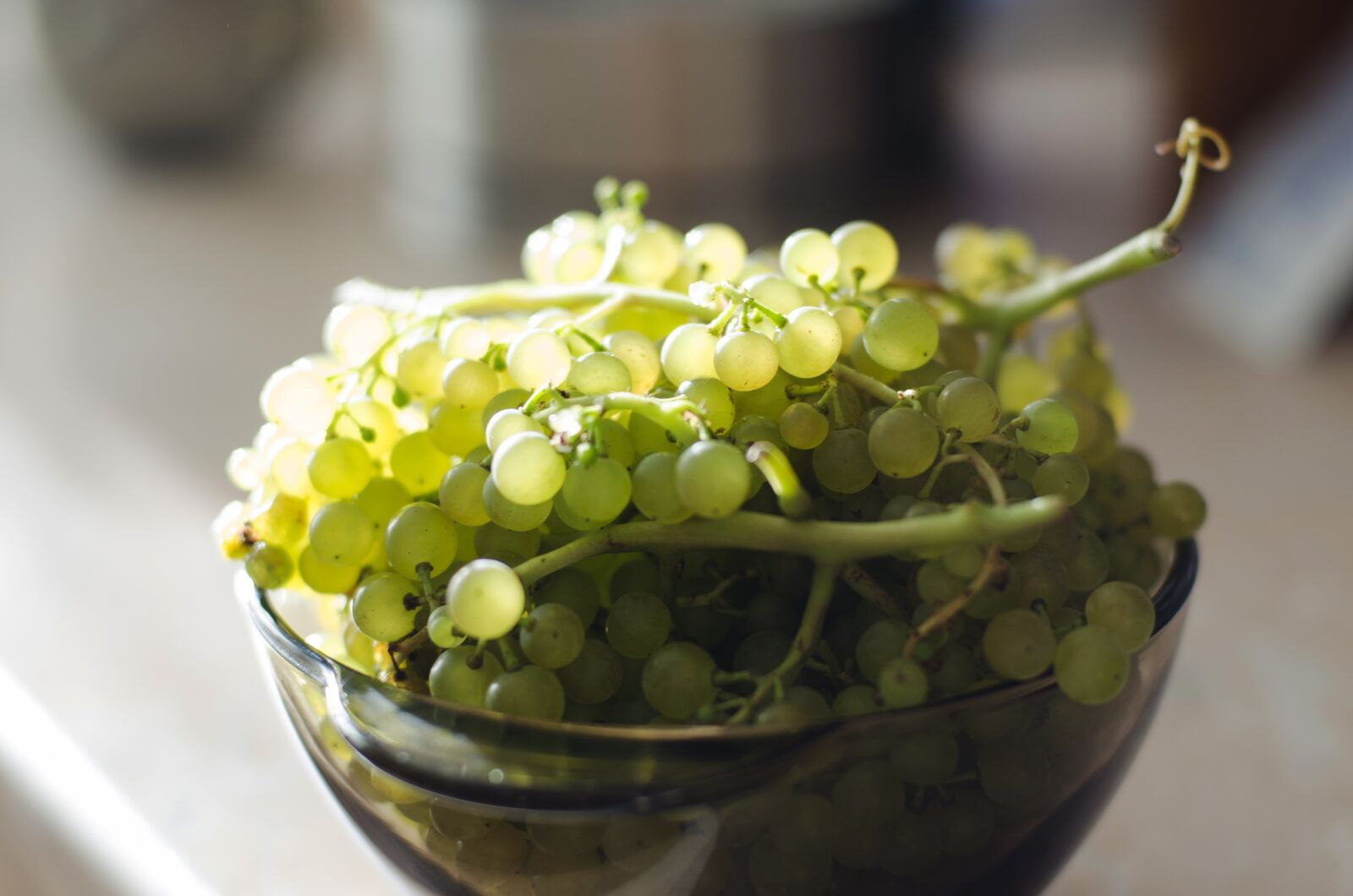 Nikon D7000 sample photo. Grapes, fruit, cup photography