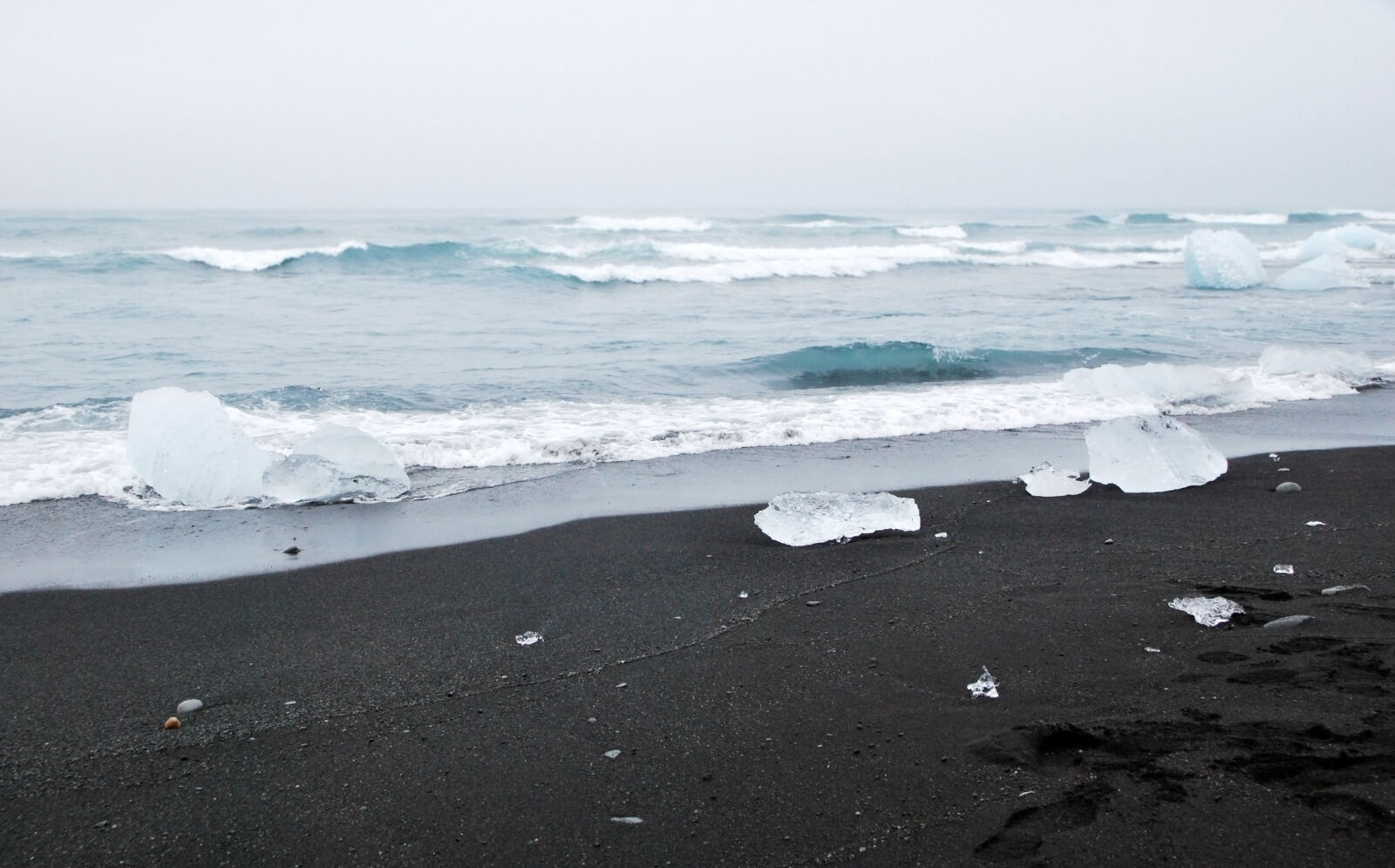 Nikon D60 sample photo. Beach, with, black, sand photography