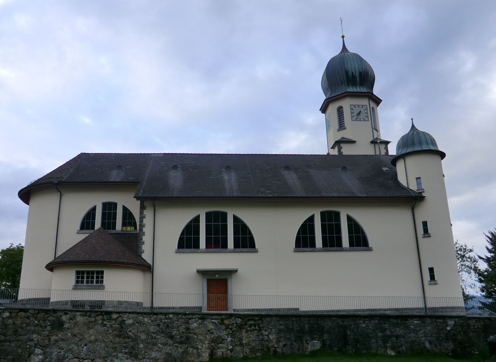 CASIO EX-H5 sample photo. Church, seelisberg, switzerland photography