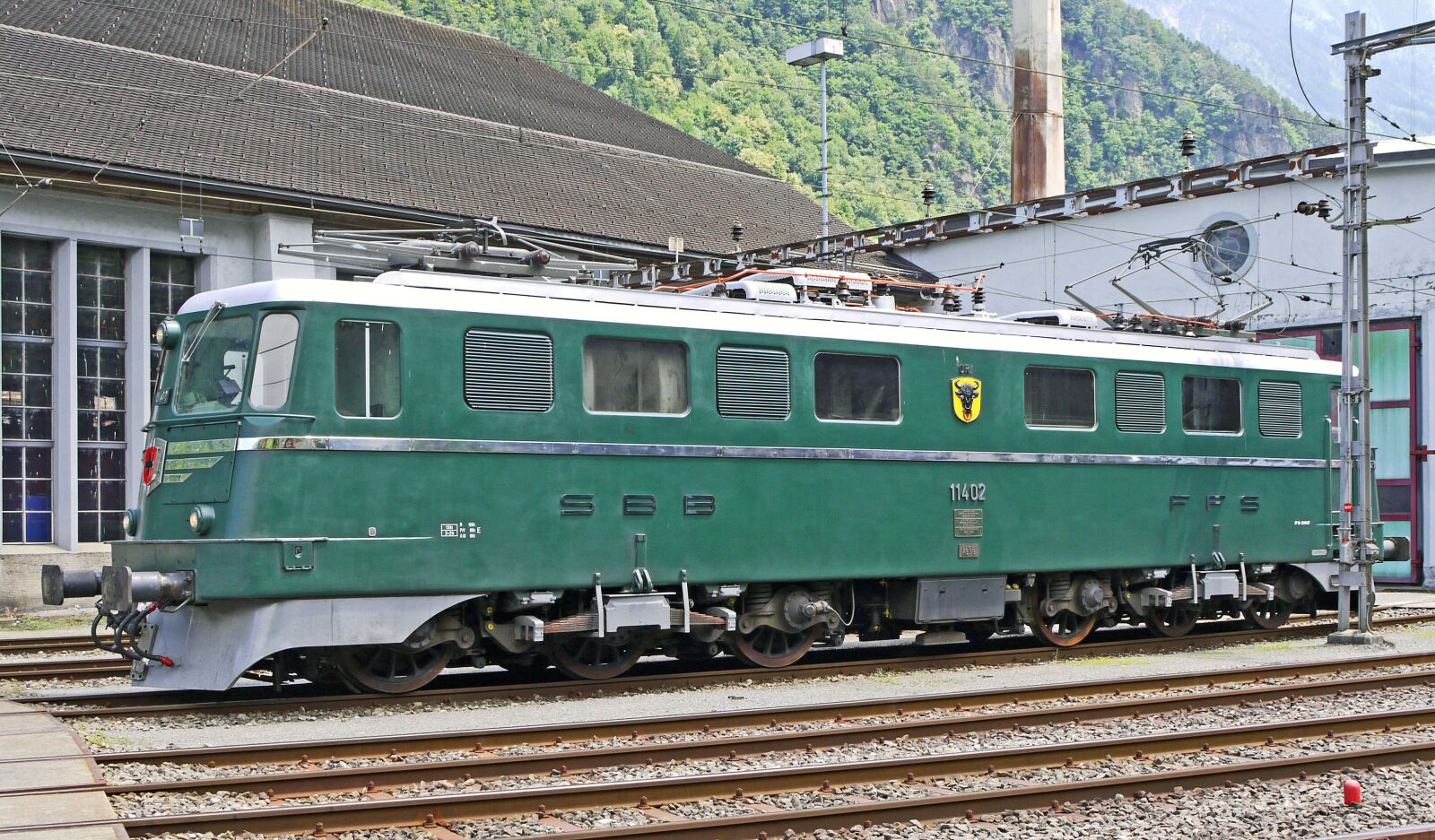 Panasonic Lumix DMC-G1 sample photo. Gotthard locomotive, sbb historic photography