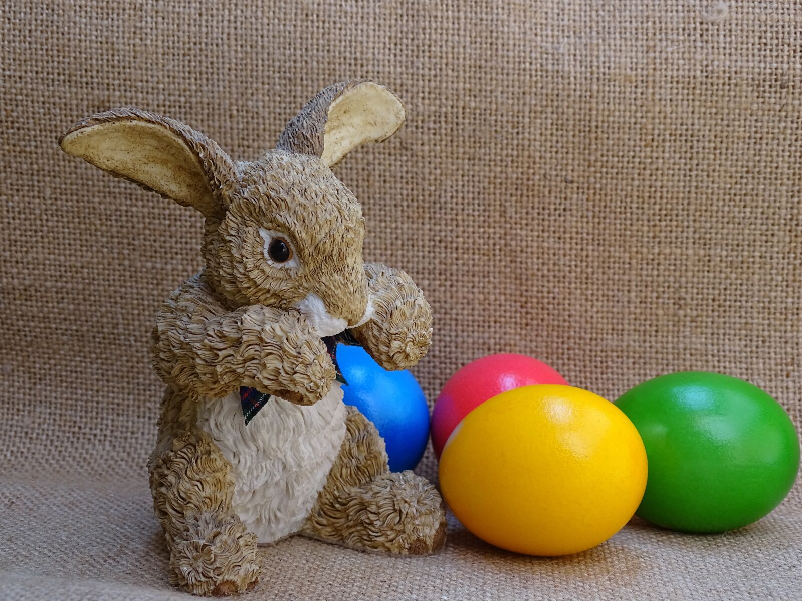 Sony Cyber-shot DSC-HX400V sample photo. Easter bunny, easter egg photography