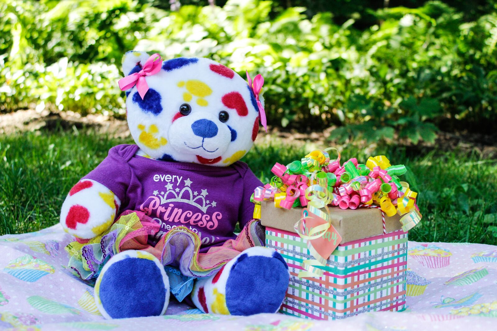 Canon EOS 1300D (EOS Rebel T6 / EOS Kiss X80) sample photo. Bear, birthday, teddy photography