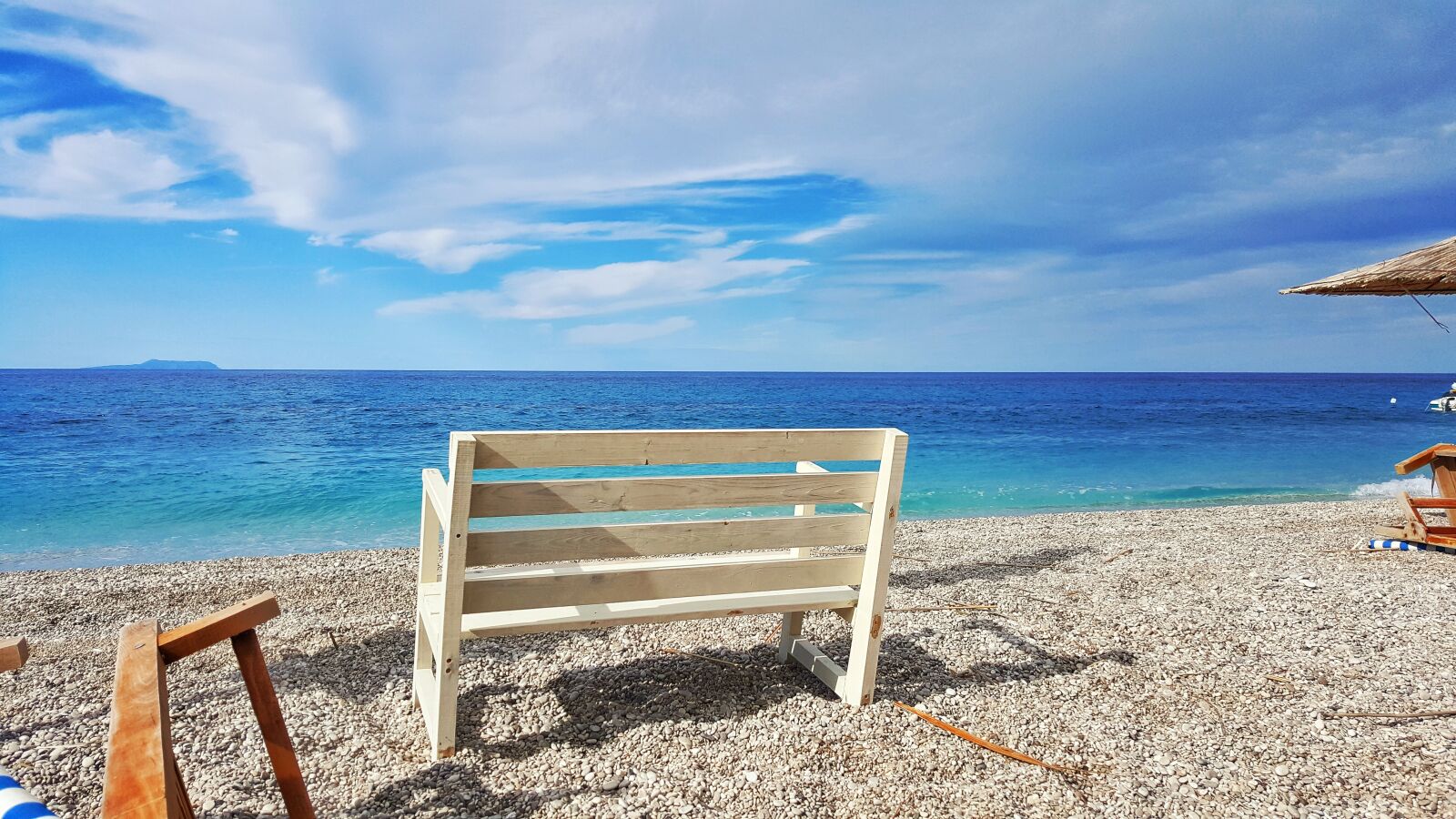 Samsung Galaxy S6 sample photo. Beach, chair, sand photography