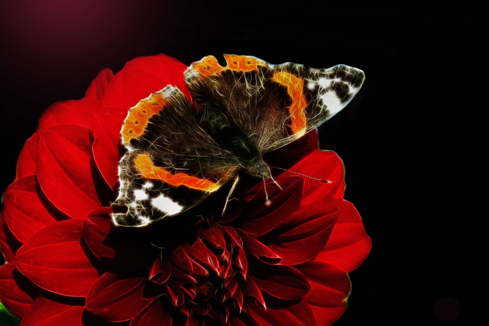 Canon PowerShot G15 sample photo. Fractalius, edelfalter, red admiral photography