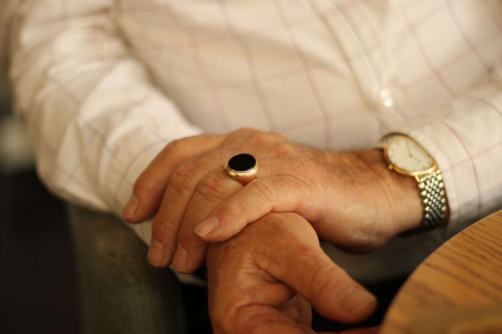 Canon EF 50mm F1.8 STM sample photo. Hands, male, ring photography