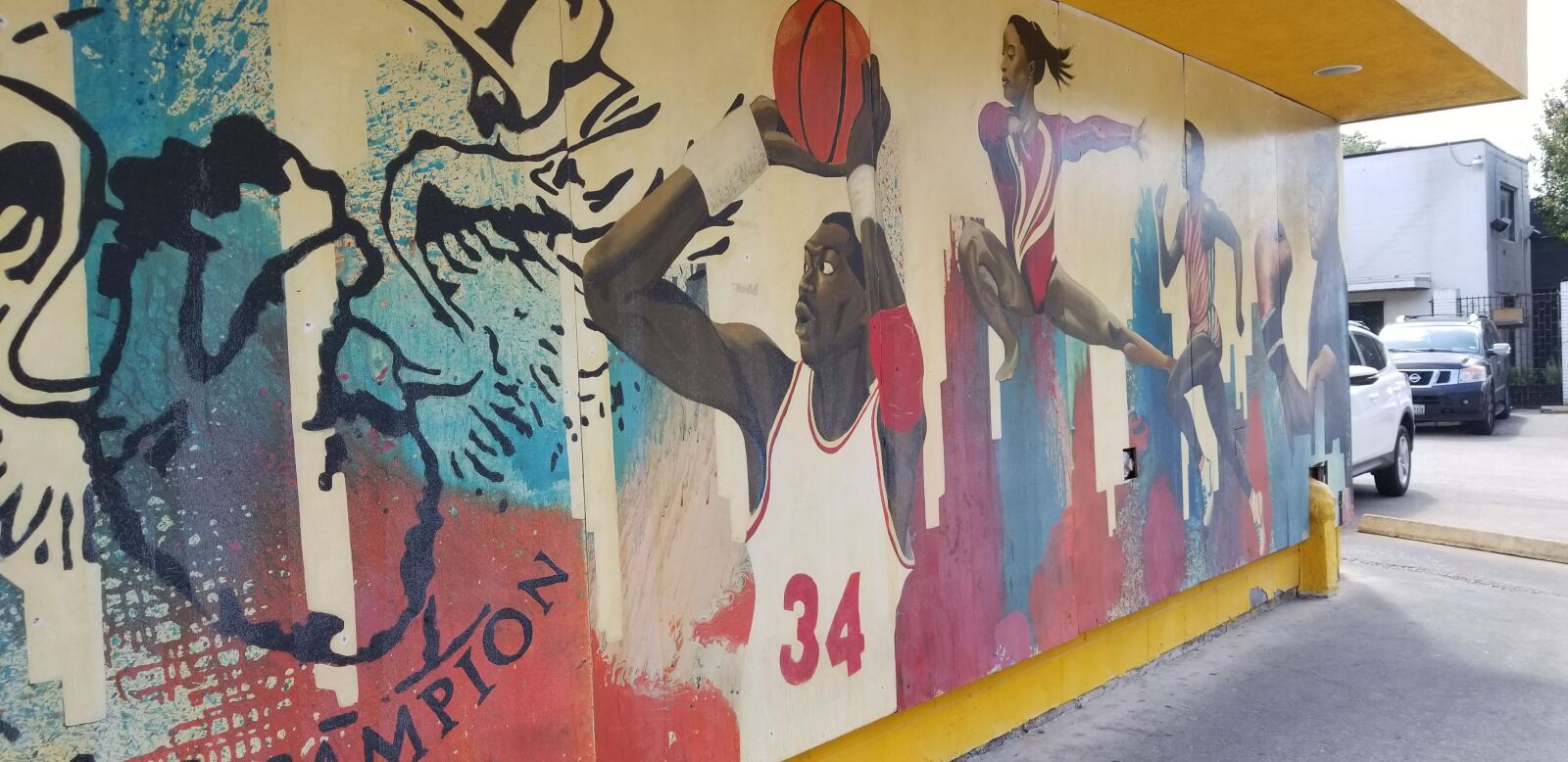 Samsung Galaxy S8+ sample photo. Houston, rockets, marque photography