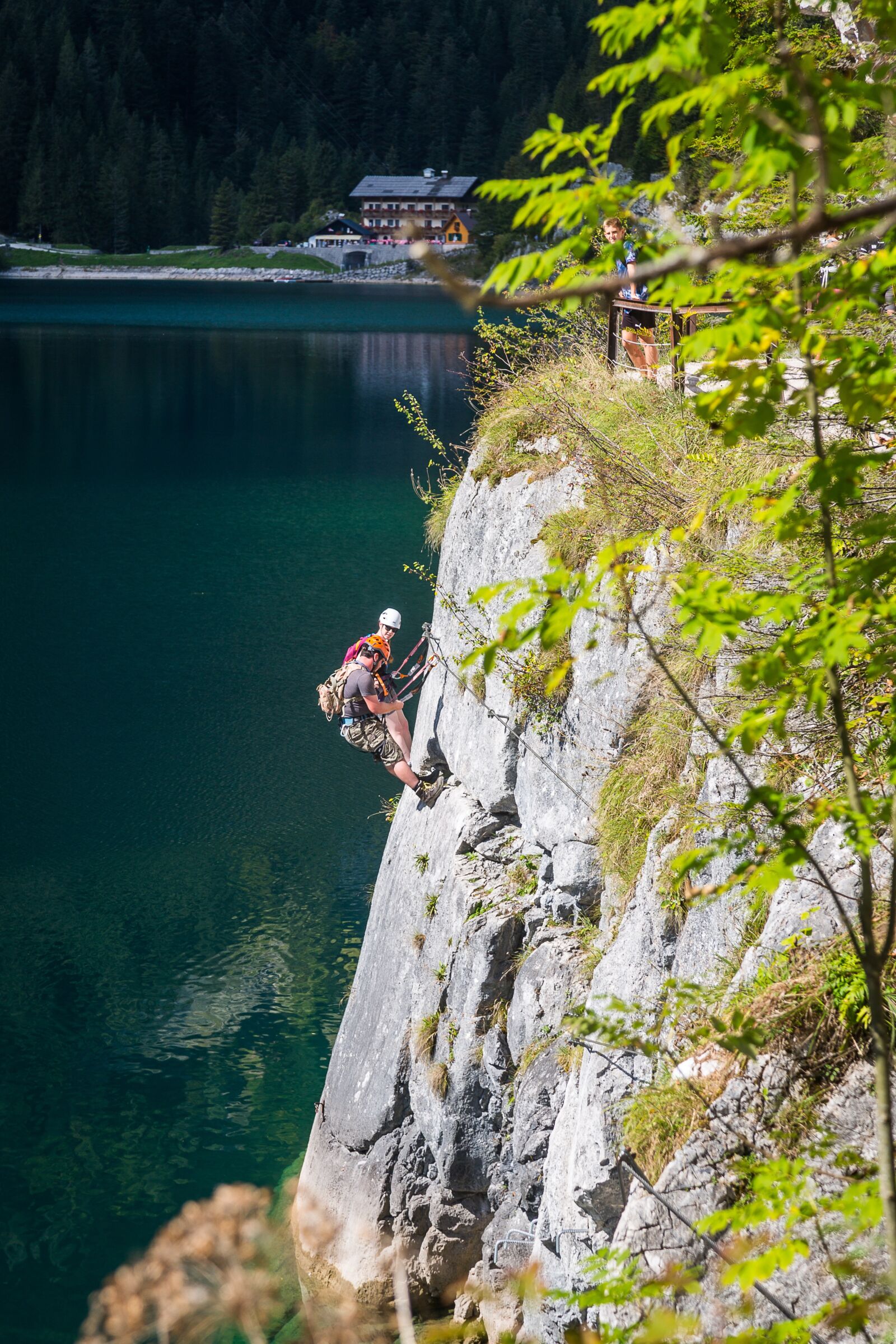 Canon EF 24-105mm F4L IS USM sample photo. Gosau, gosausee, mountaineering photography
