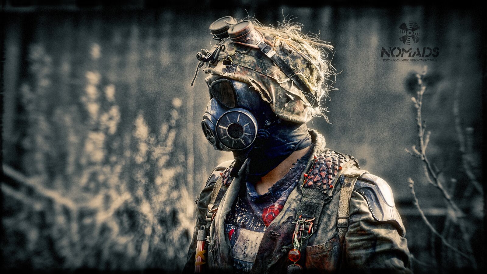Nikon D3200 + Tamron 18-270mm F3.5-6.3 Di II VC PZD sample photo. Airsoft, nomads, pos, apocalyptic photography