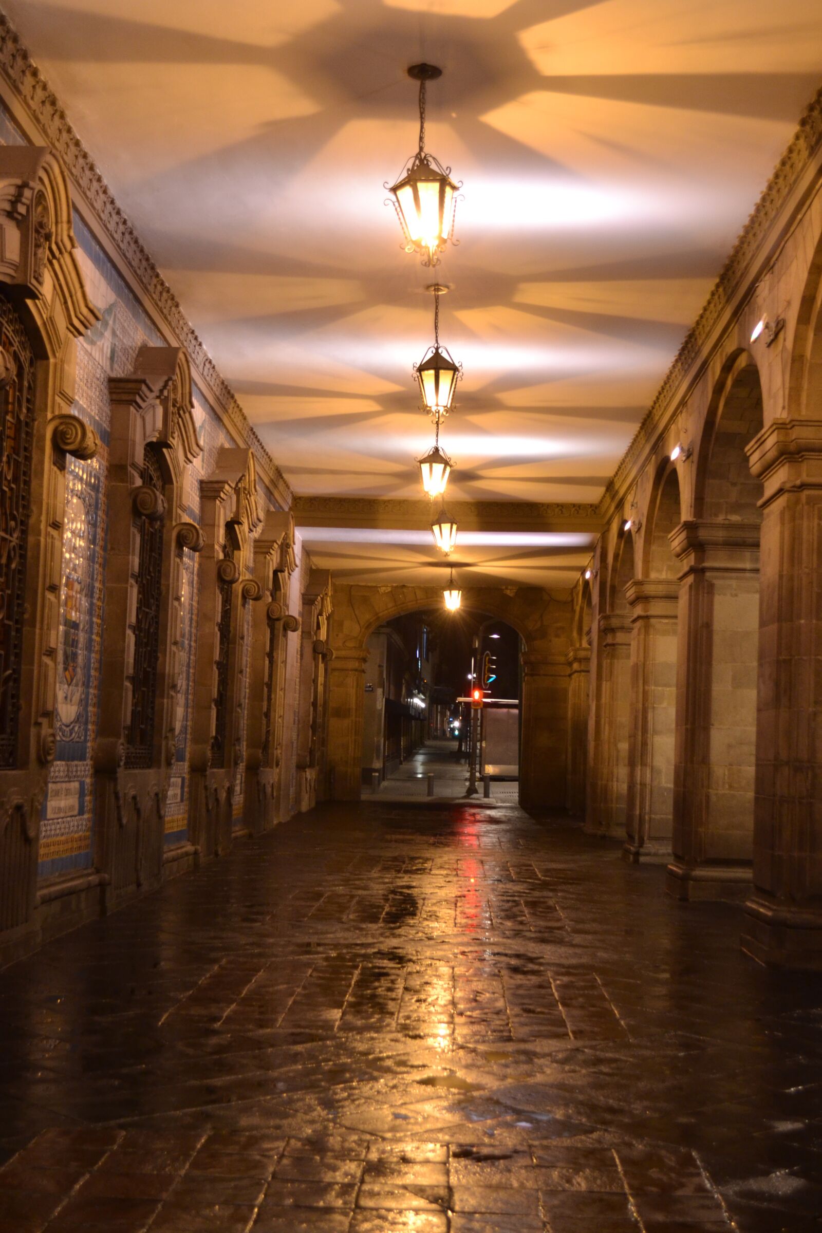 Nikon D3100 sample photo. Corridor, lighting, inside photography