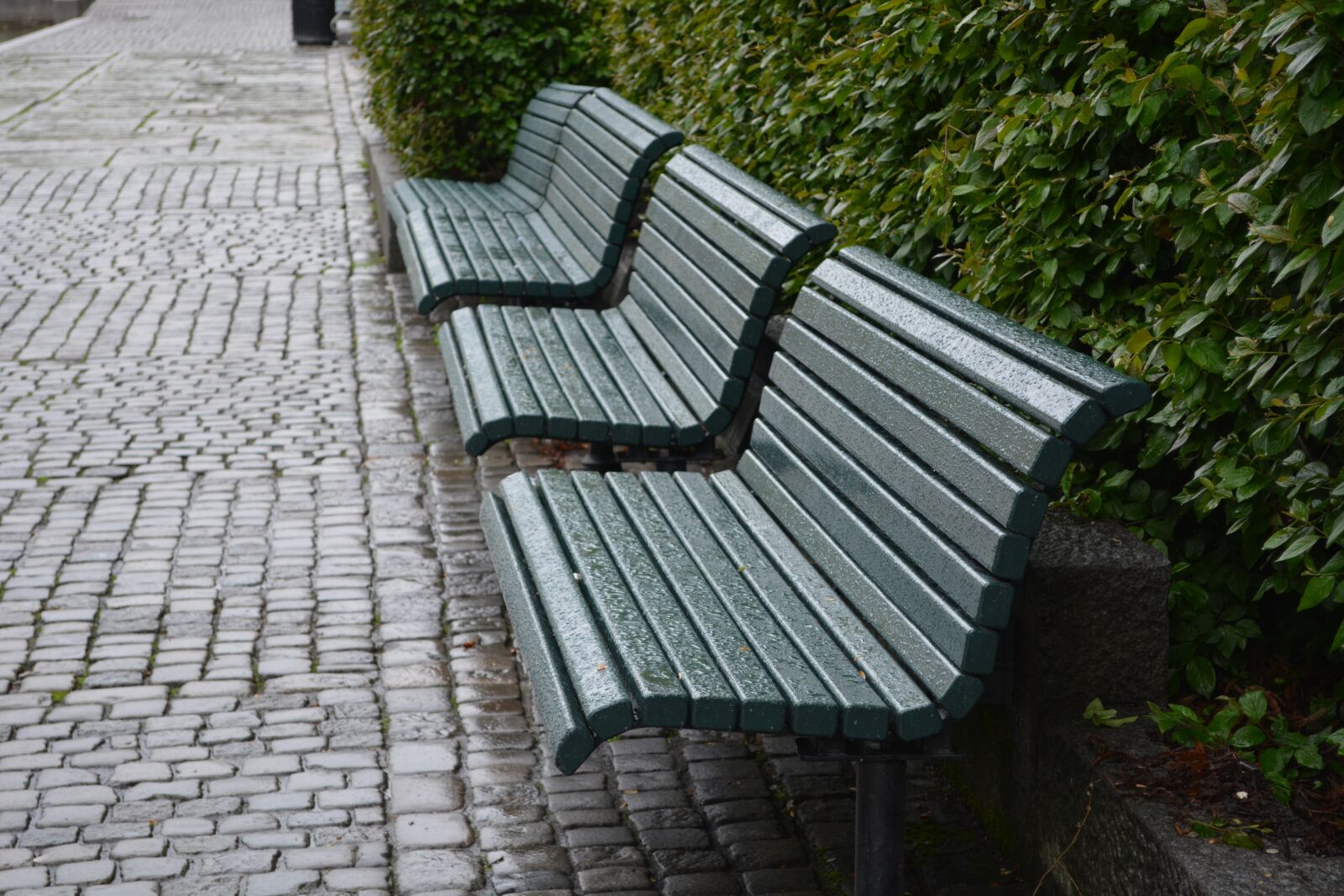 Nikon D5200 sample photo. Benches, architecture, city photography