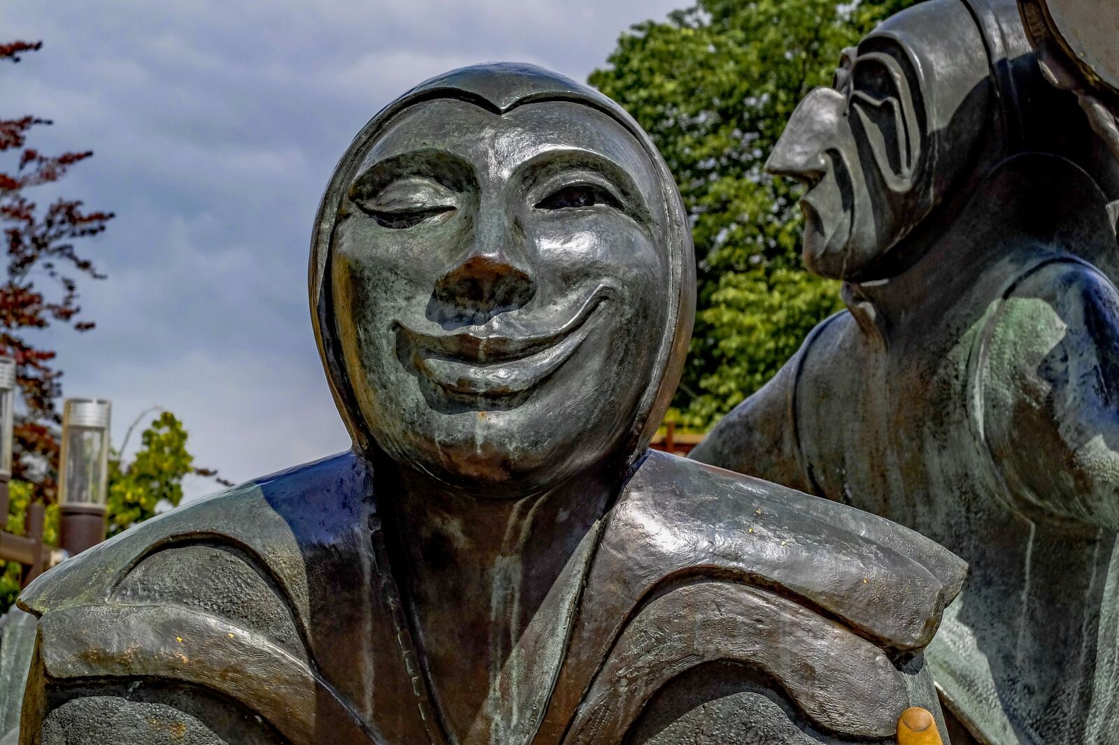 Fujifilm X30 sample photo. Statue, bronze, sculpture photography