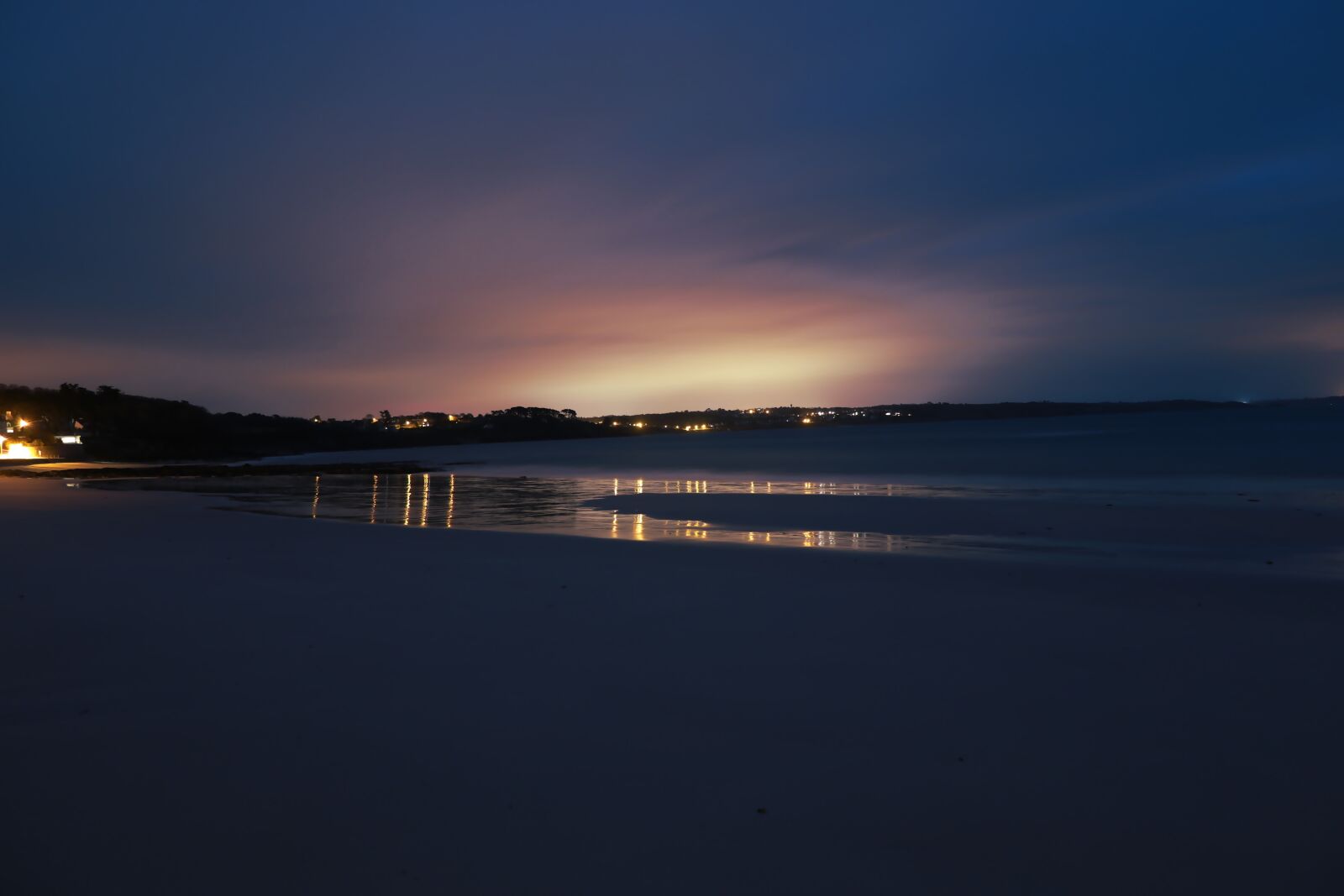 Canon PowerShot G1 X Mark III sample photo. Night, beach, ocean photography