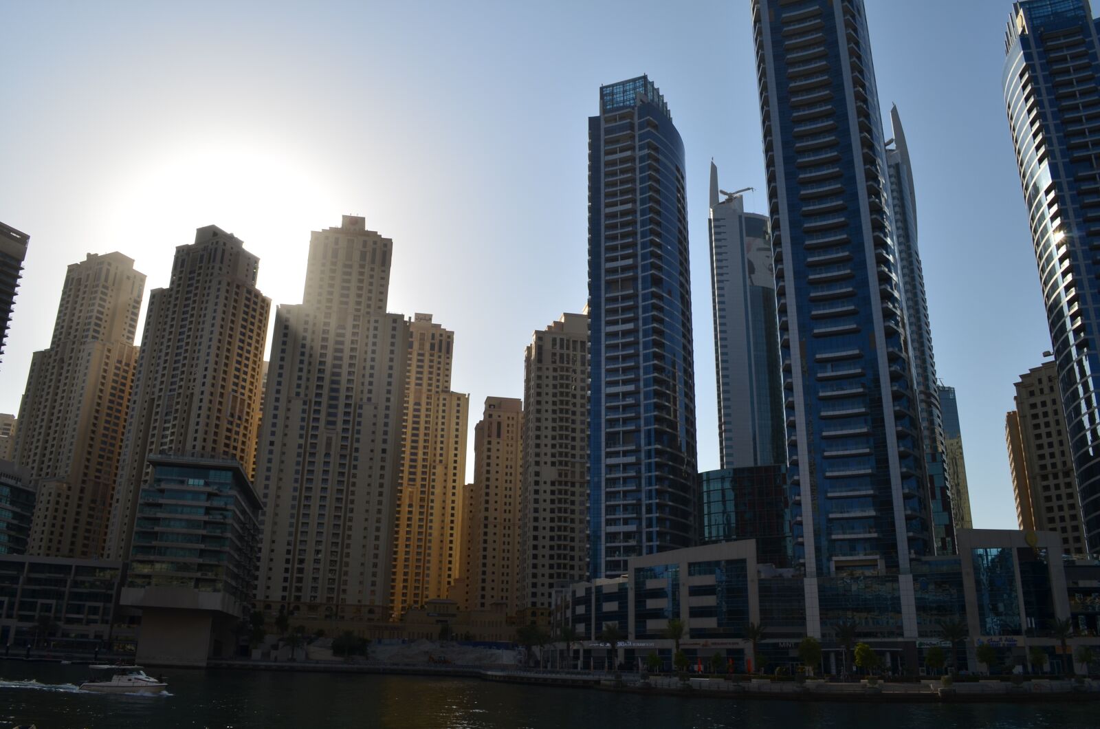Nikon D5100 sample photo. Sunset, dubai, dubai marina photography