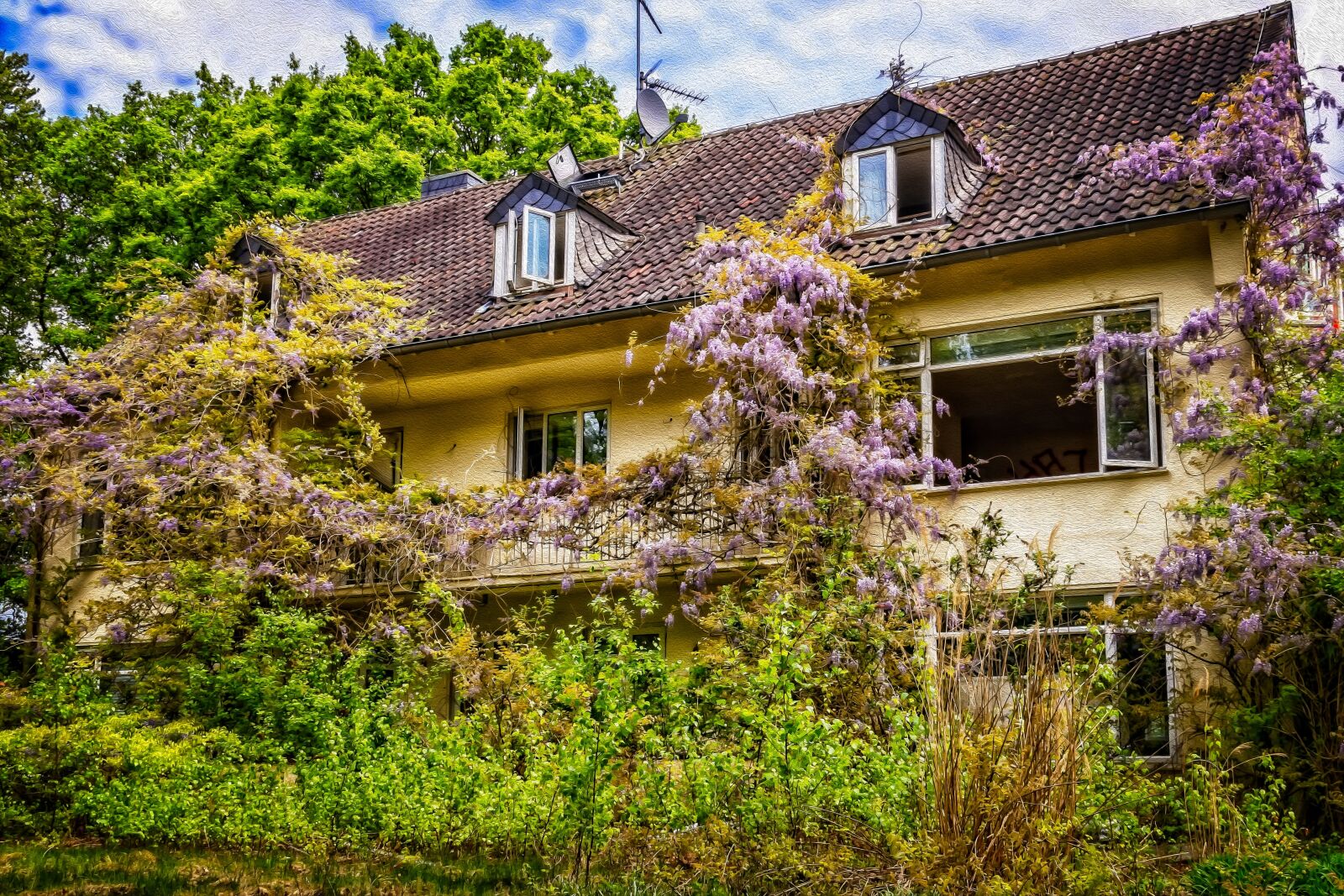 Nikon D3300 sample photo. House, lost places, building photography