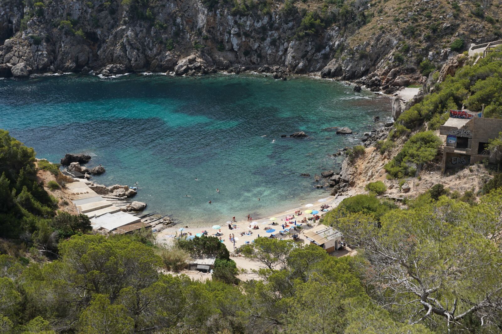 Sony DT 16-50mm F2.8 SSM sample photo. Beach, bay, ibiza photography