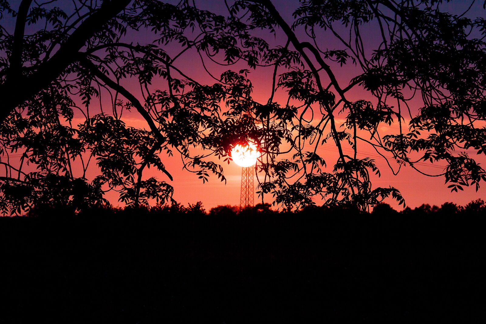Canon EOS 50D sample photo. Sunset, evening sky, abendstimmung photography