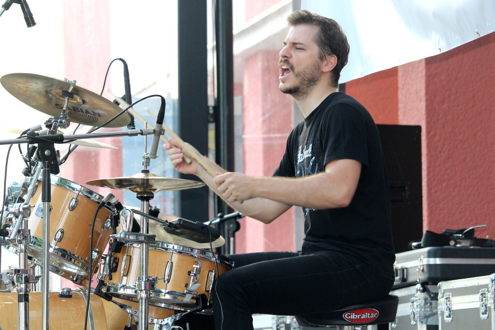 Canon EOS 1300D (EOS Rebel T6 / EOS Kiss X80) sample photo. Music, drums, drummer photography