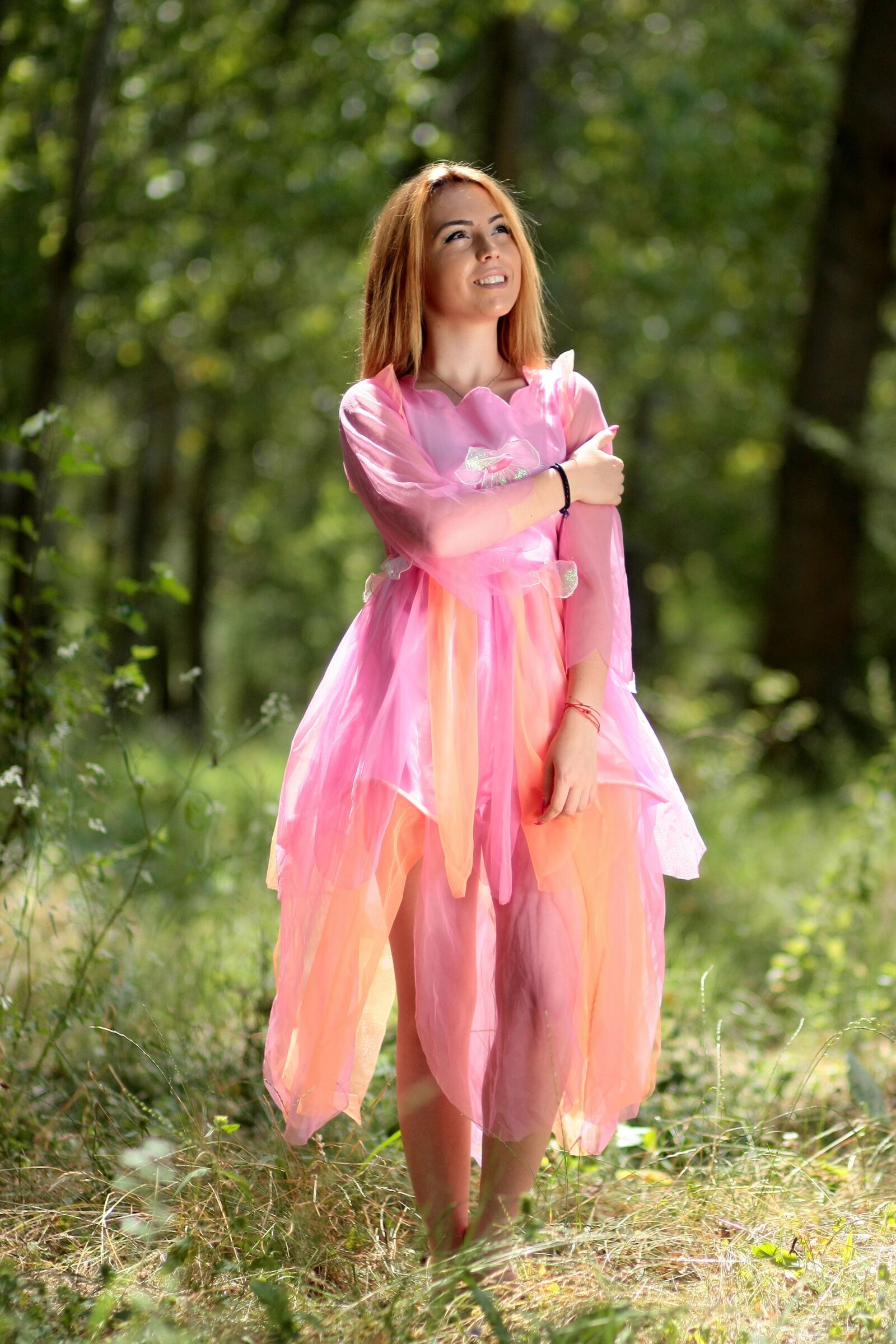 Canon EOS 450D (EOS Rebel XSi / EOS Kiss X2) sample photo. Girl, fairy, forest photography