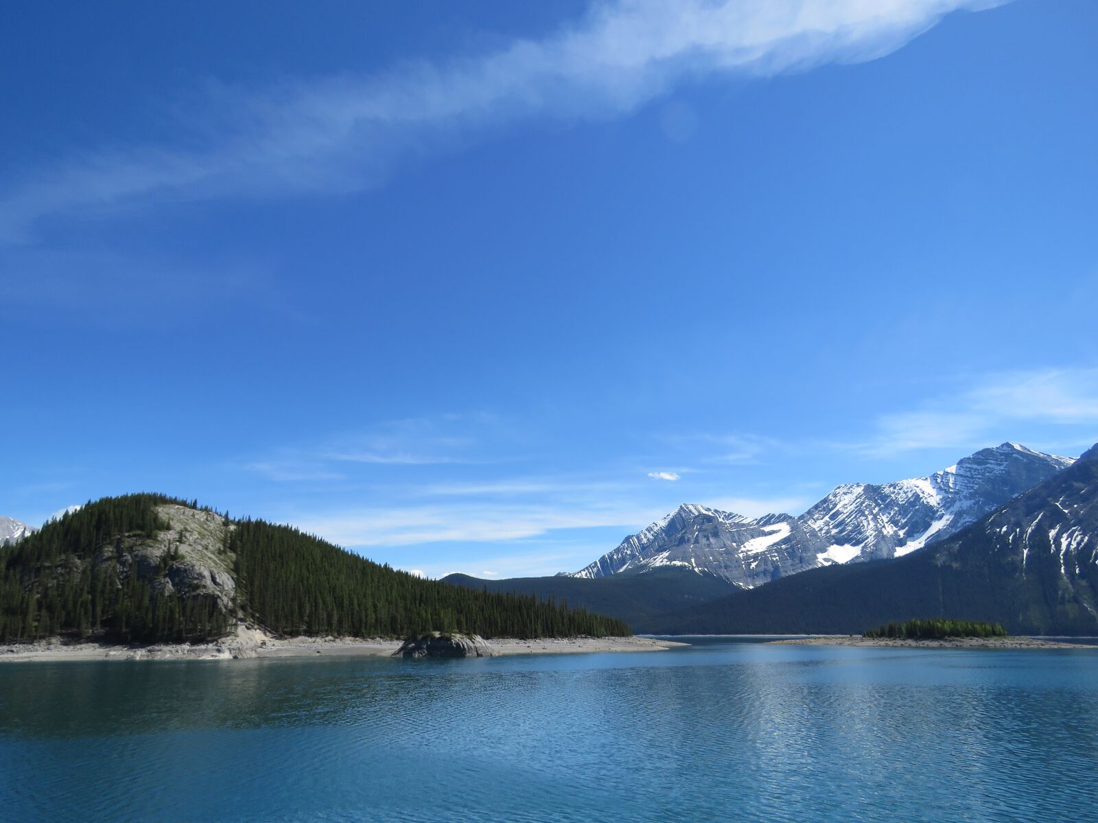 Canon PowerShot SX60 HS sample photo. Upper kananaskis lake, rocky photography
