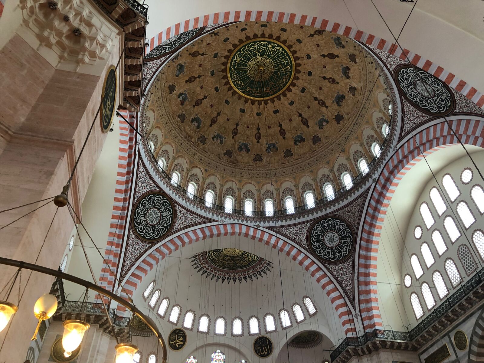 iPhone X back dual camera 4mm f/1.8 sample photo. Mosque, islam, dome photography