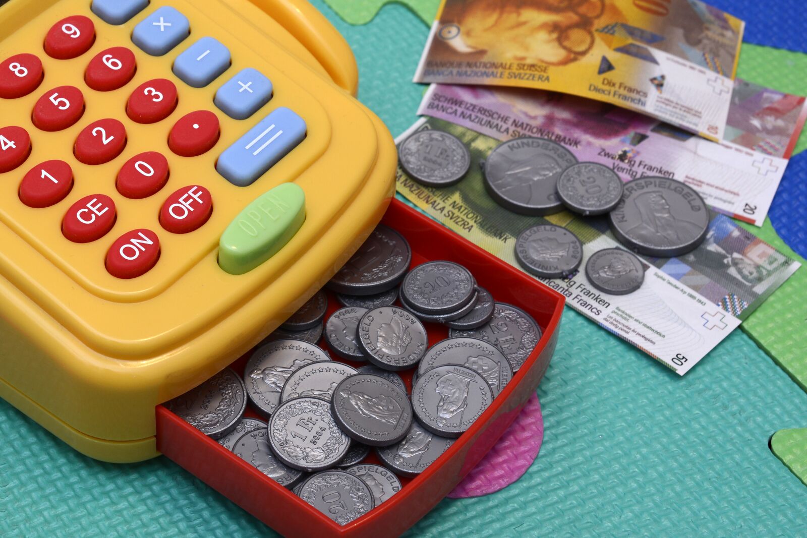 Nikon D7100 sample photo. Toy cash register, play photography