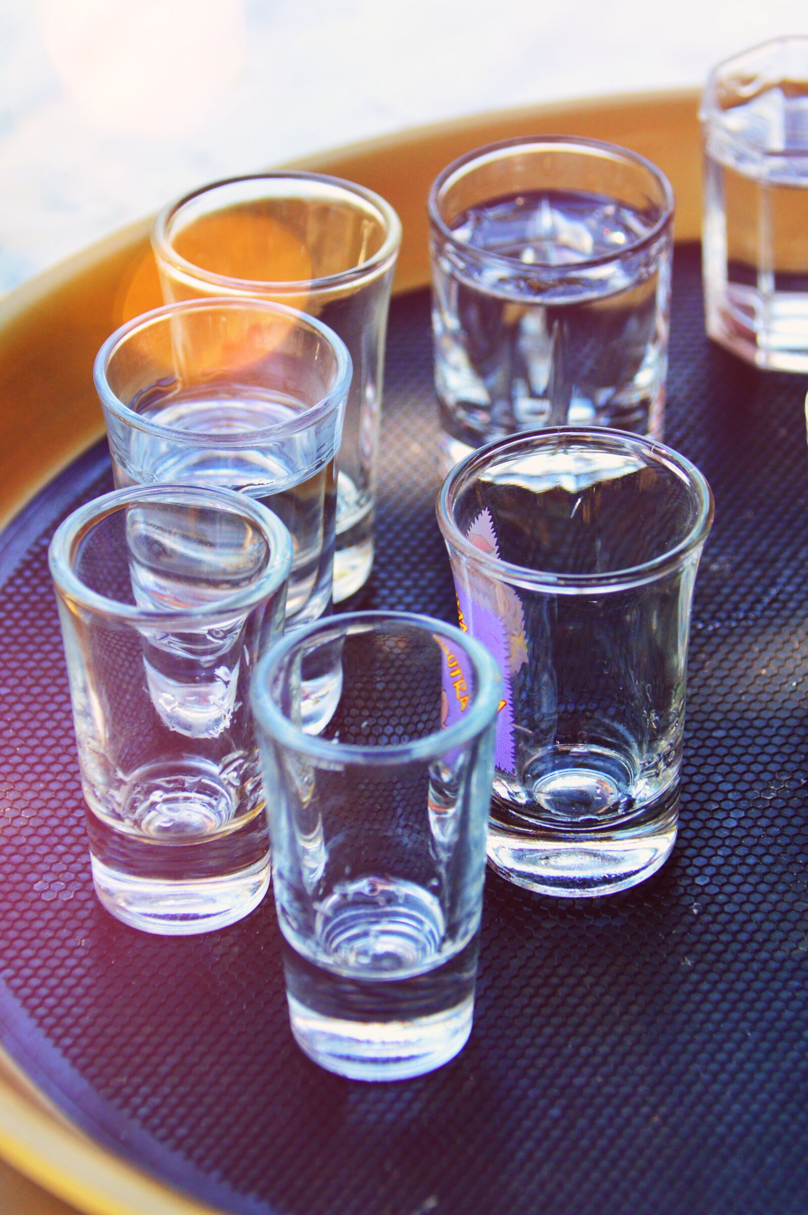 Nikon D3200 sample photo. Glasses, brandy, glass photography