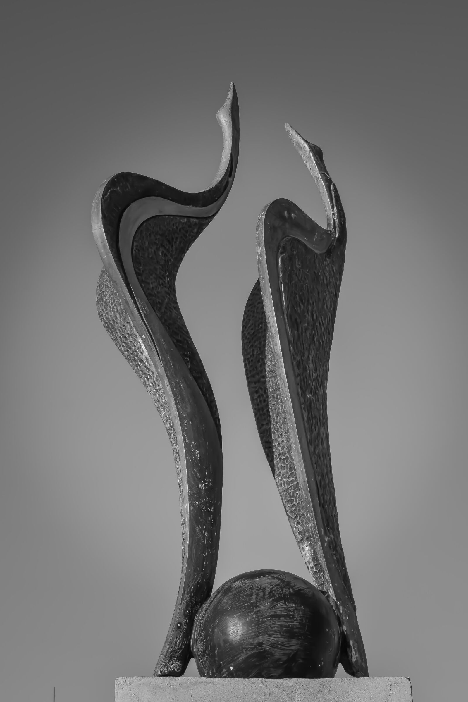 Nikon D3300 sample photo. Herons, sculpture, art photography