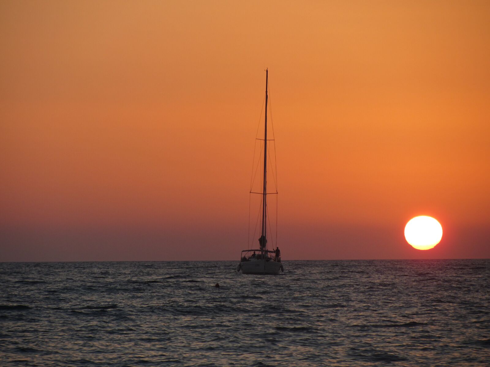Canon PowerShot SX220 HS sample photo. Sea, sunset, sun photography