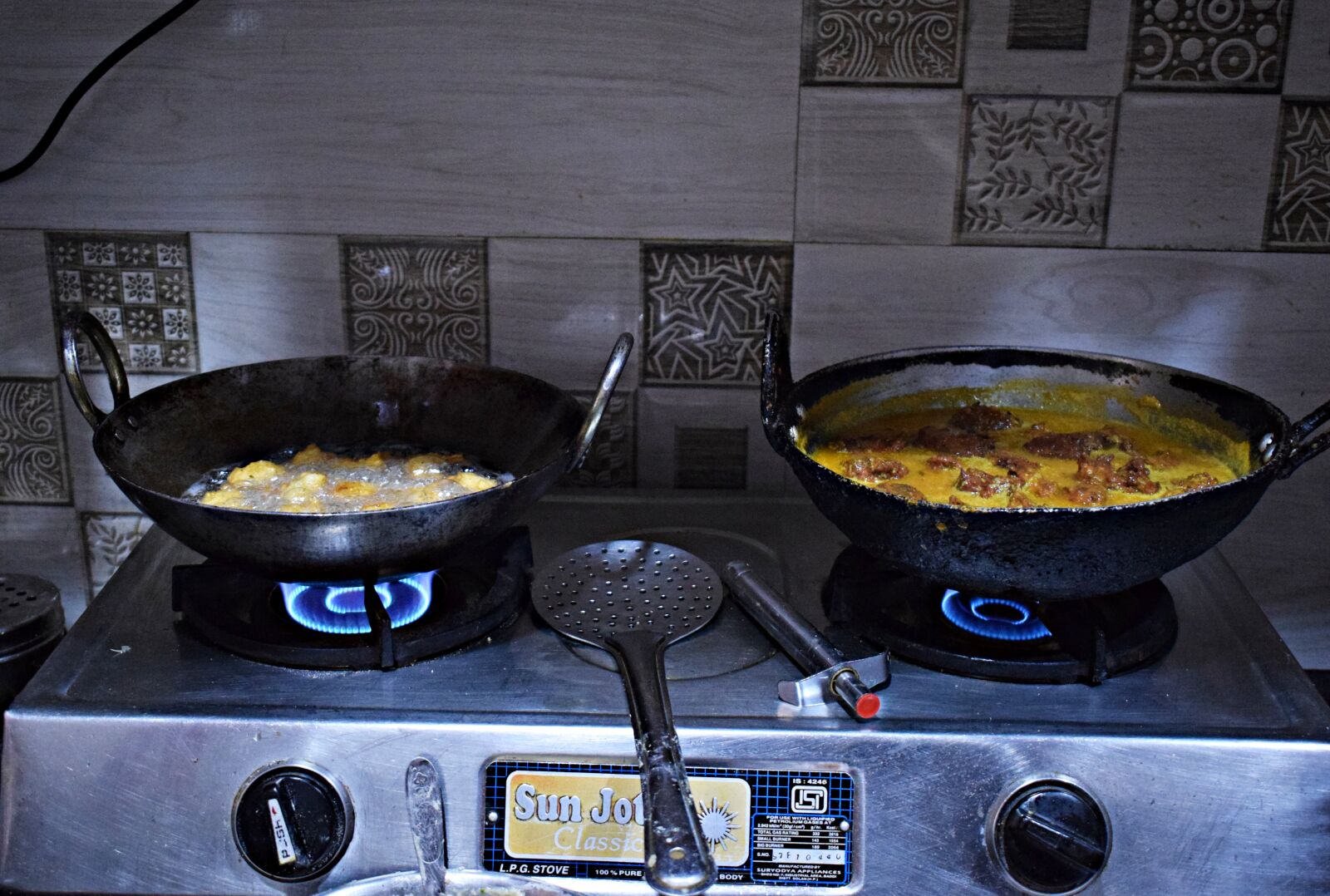 Nikon D3300 sample photo. Indian, cooking, food photography