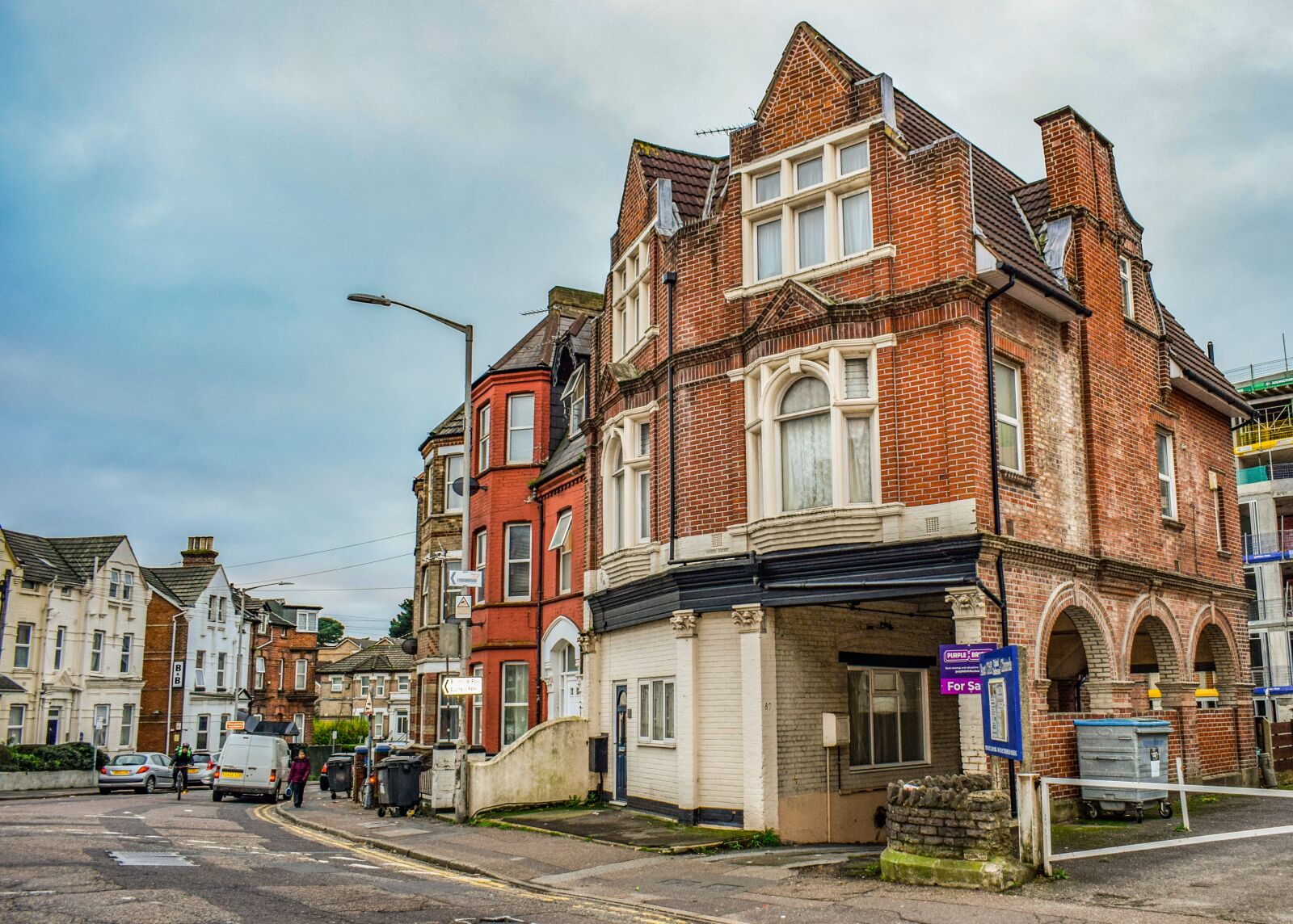Nikon D3300 sample photo. Bournemouth, england, houses photography