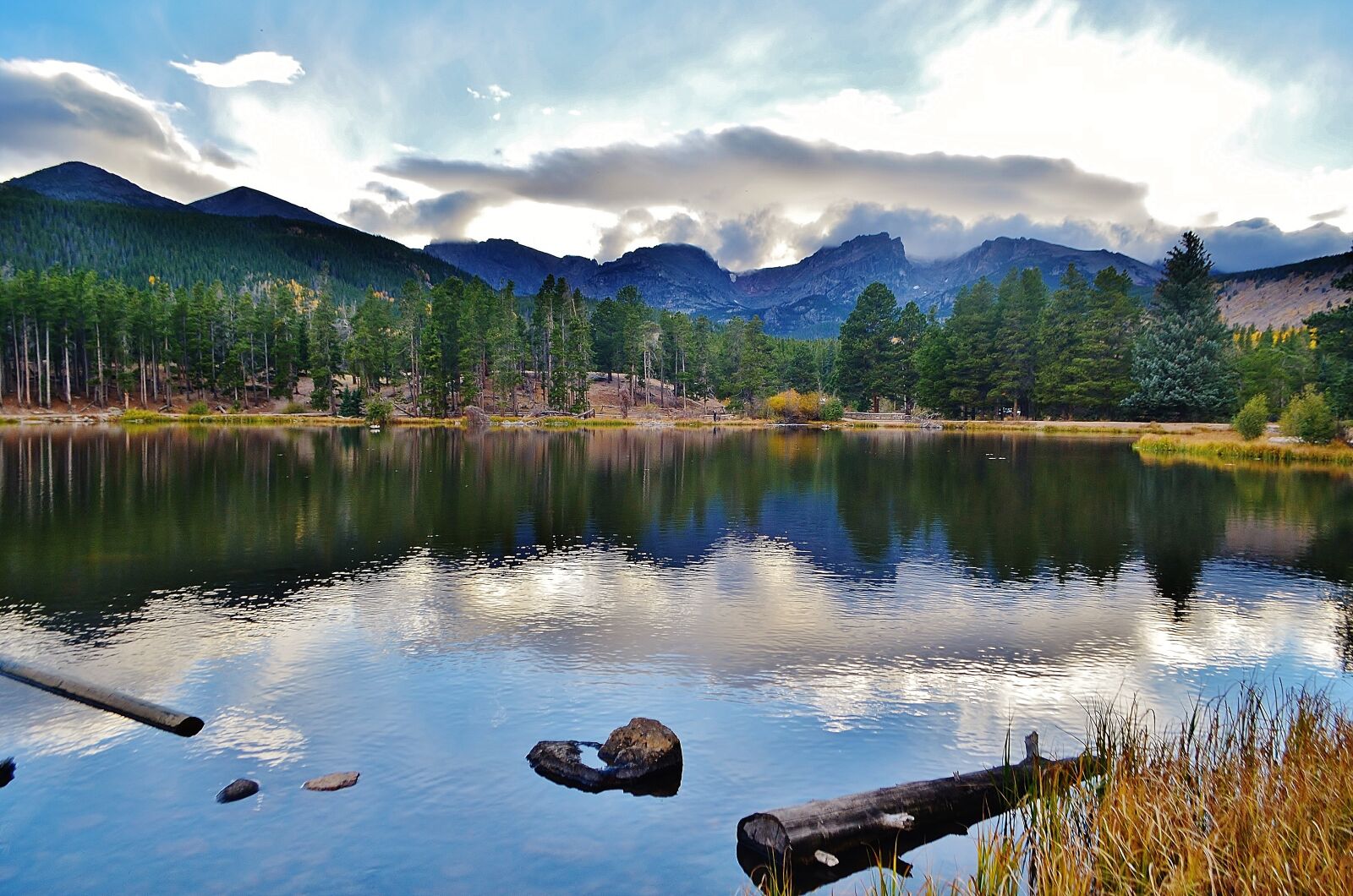 Nikon D5100 sample photo. Reflections, rockies, colorado photography