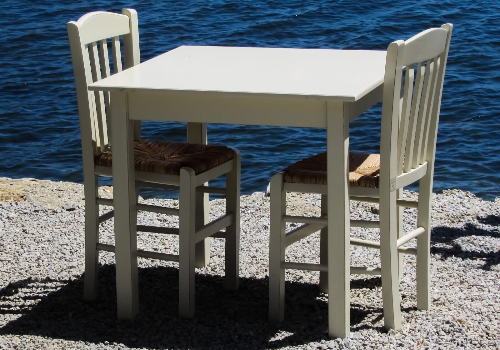 Canon PowerShot SX400 IS sample photo. Table, chairs, taverna photography