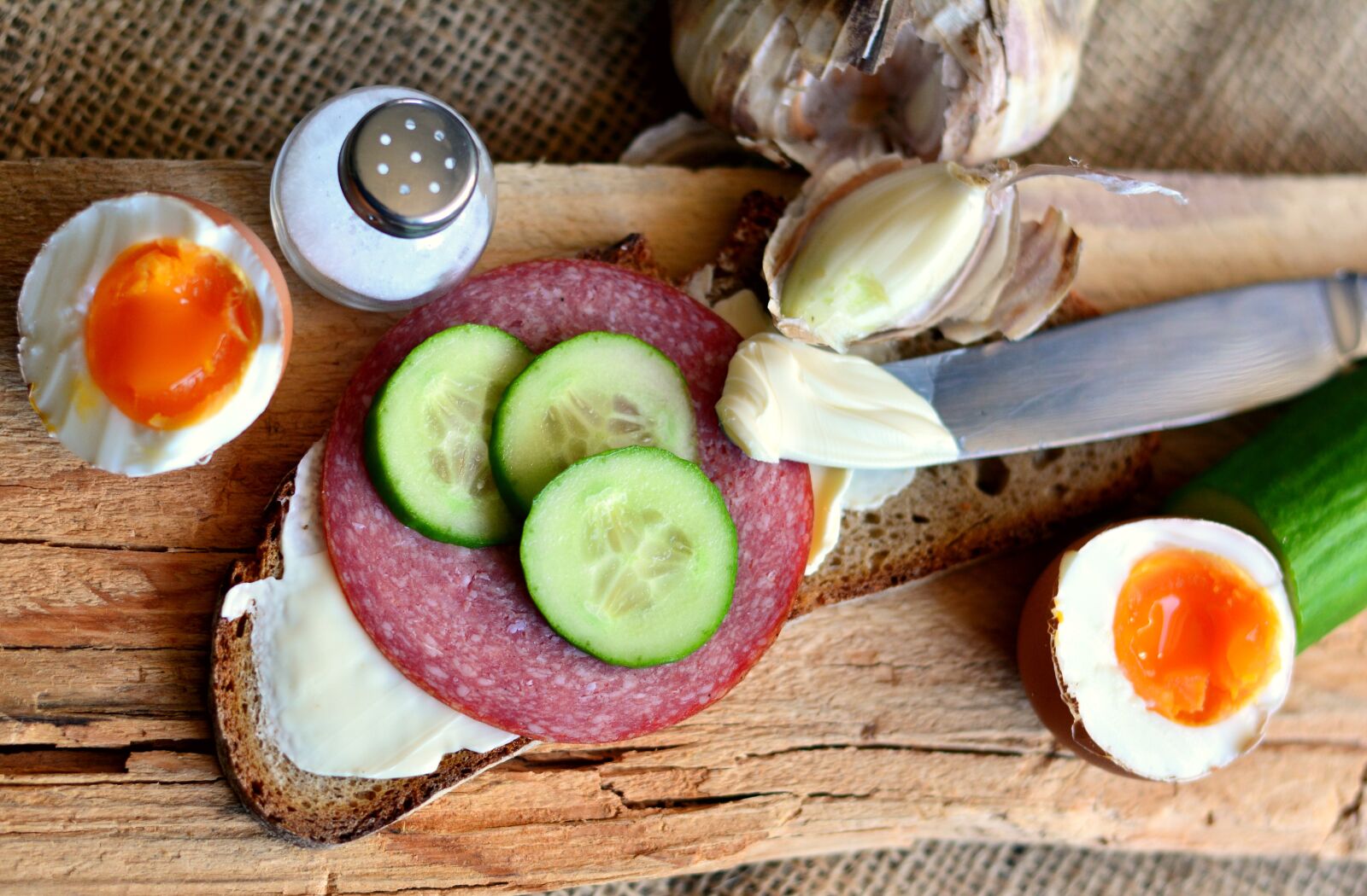 Nikon D5200 sample photo. Bread and butter, sandwich photography