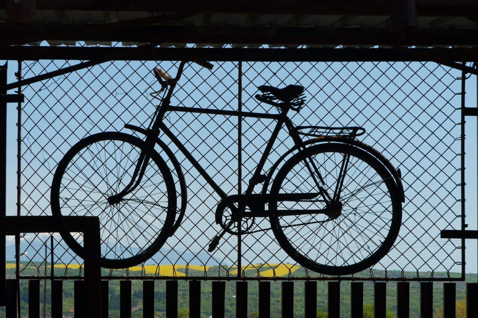 Nikon D70 sample photo. Old, bike, transport photography