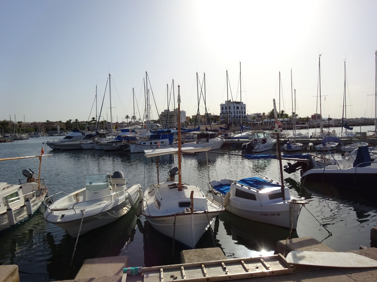 Sony Cyber-shot DSC-WX350 sample photo. Palma, port, boats photography