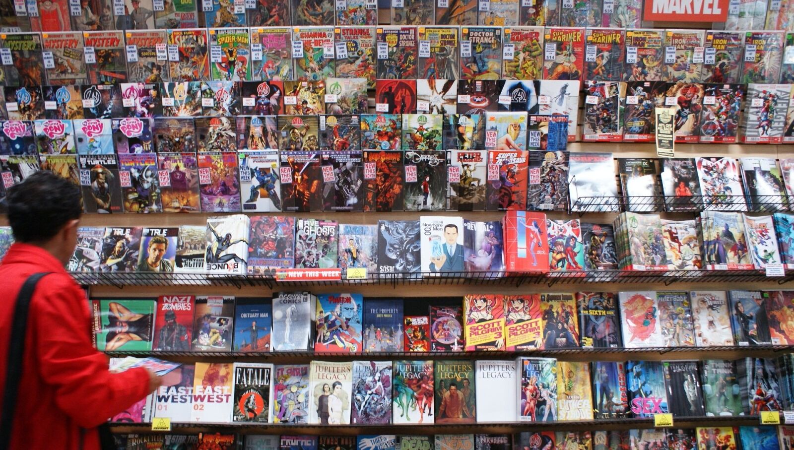Sony Alpha DSLR-A200 sample photo. Comic book, marvel, books photography