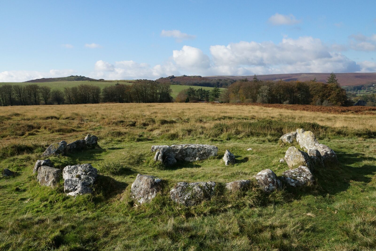 Sony SLT-A77 + Sony DT 16-50mm F2.8 SSM sample photo. Cistvaen, stone circle, dartmoor photography