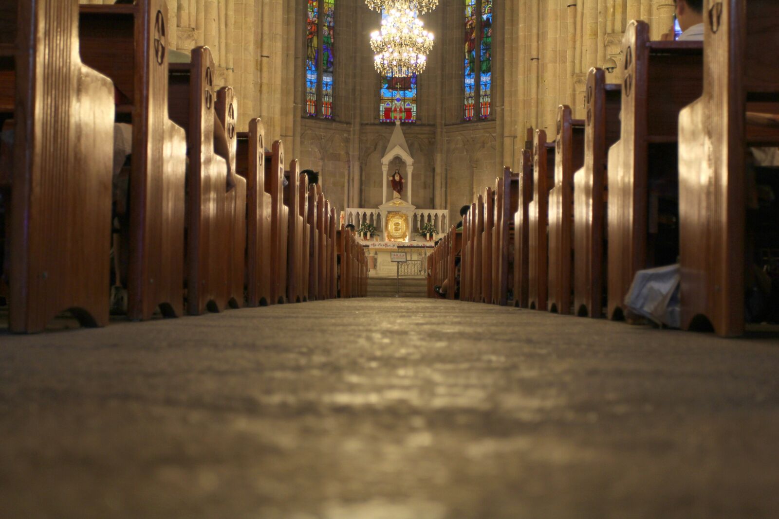 Canon EOS 60D + Canon EF 17-40mm F4L USM sample photo. Canton, stone chamber church photography