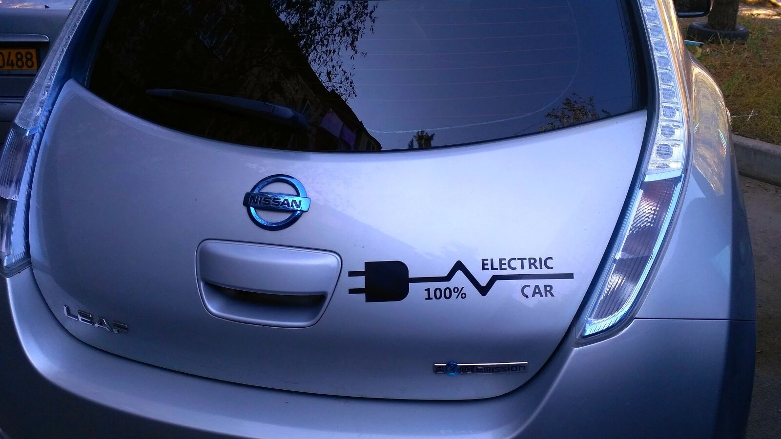Xiaomi Redmi 3S sample photo. Electric car, ecology, electric photography