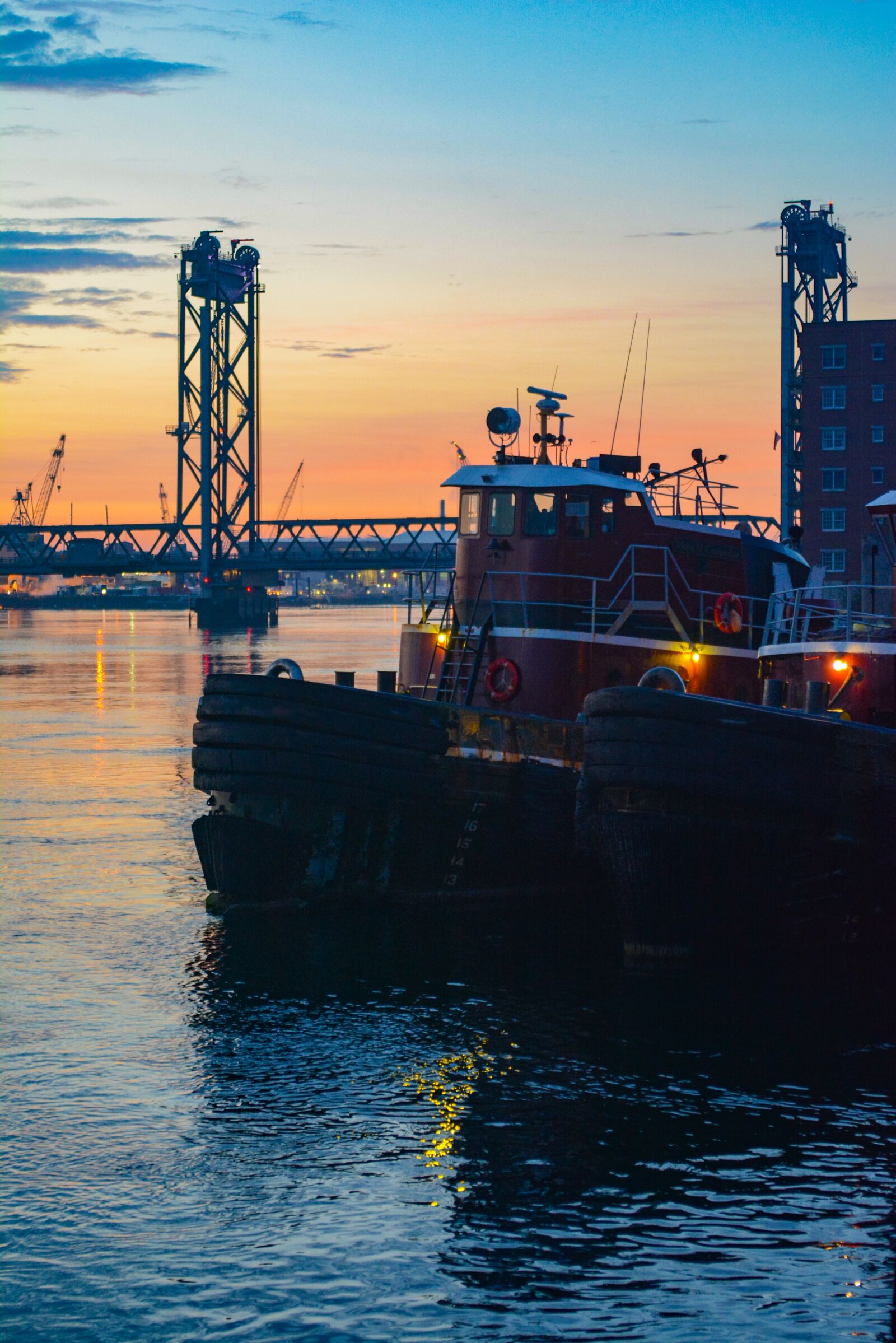 Nikon D7100 sample photo. Tugboat, portsmouth, nh photography